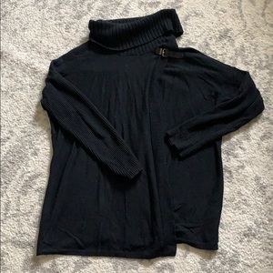 Beautiful black poncho